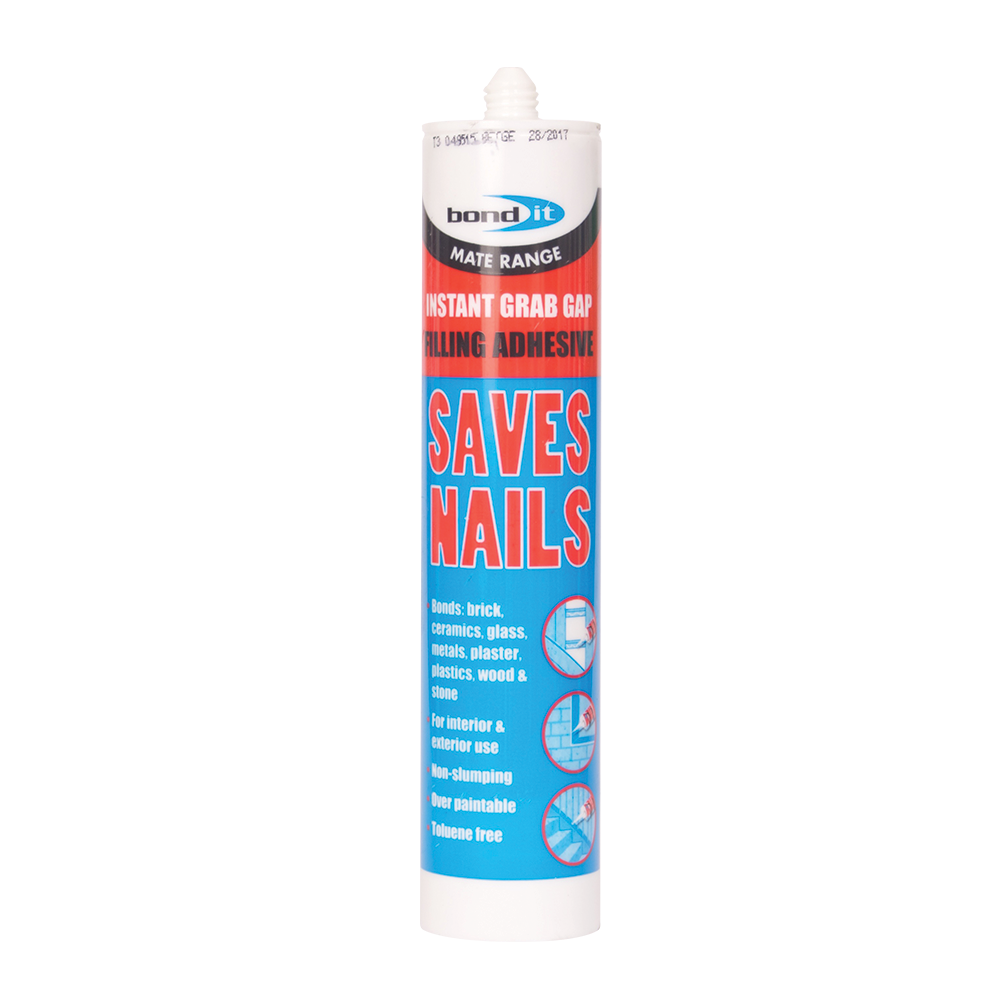BONDIT SAVES NAILS - INSTANT GRAB ADHESIVE BEIGE 285ML st